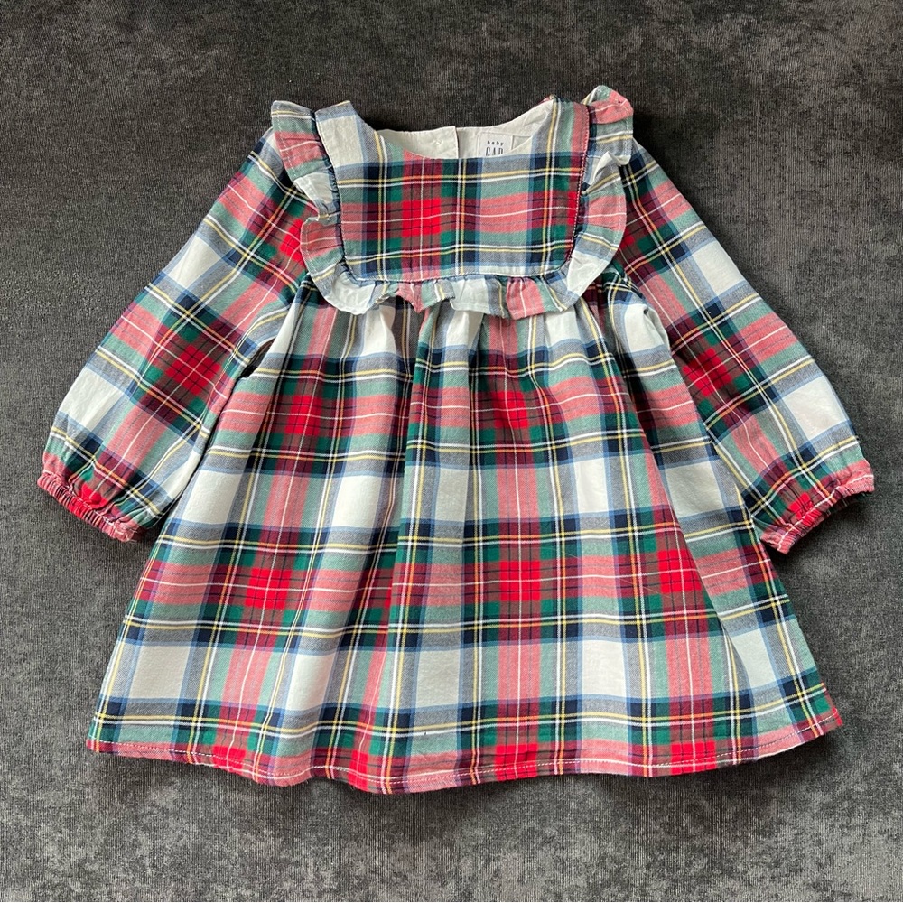 Baby Gap Denver Plaid Dress Size 18-24 Months
